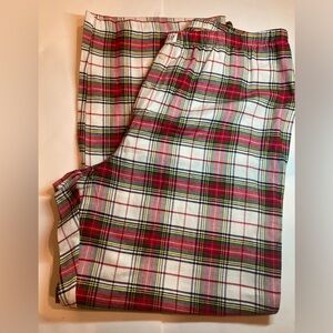 GAP body Flannel check Pajama Pants sleepwear XL NWT.